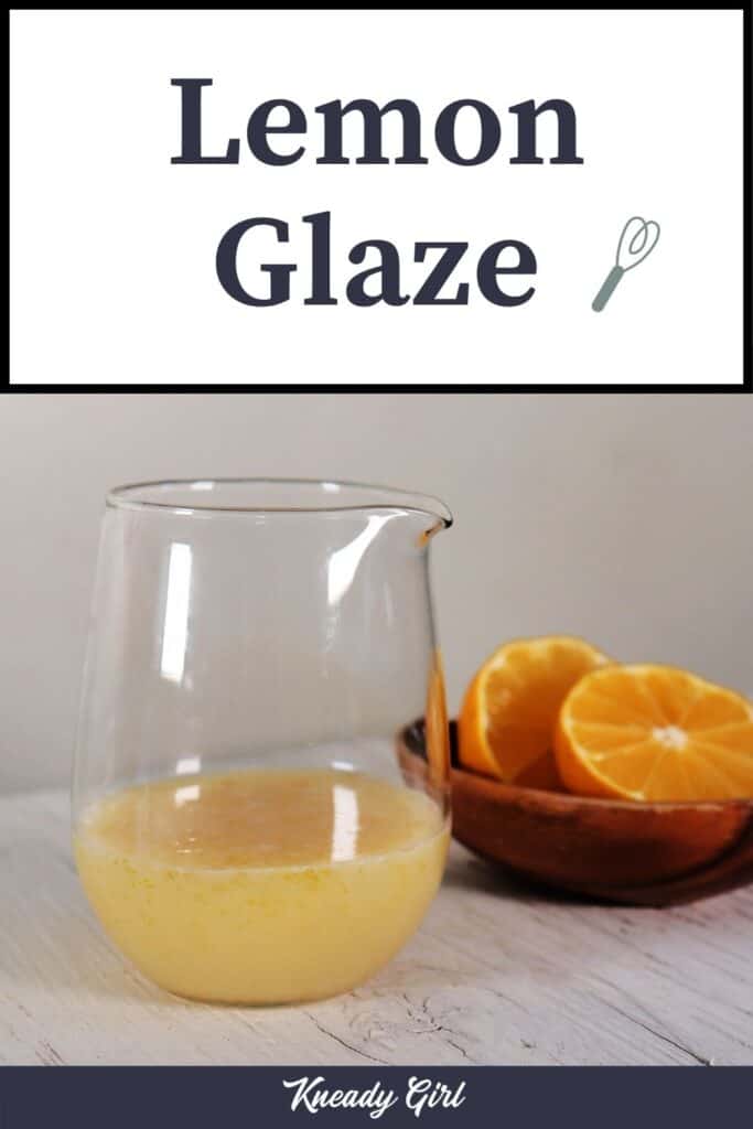 Fast & Easy Lemon Glaze