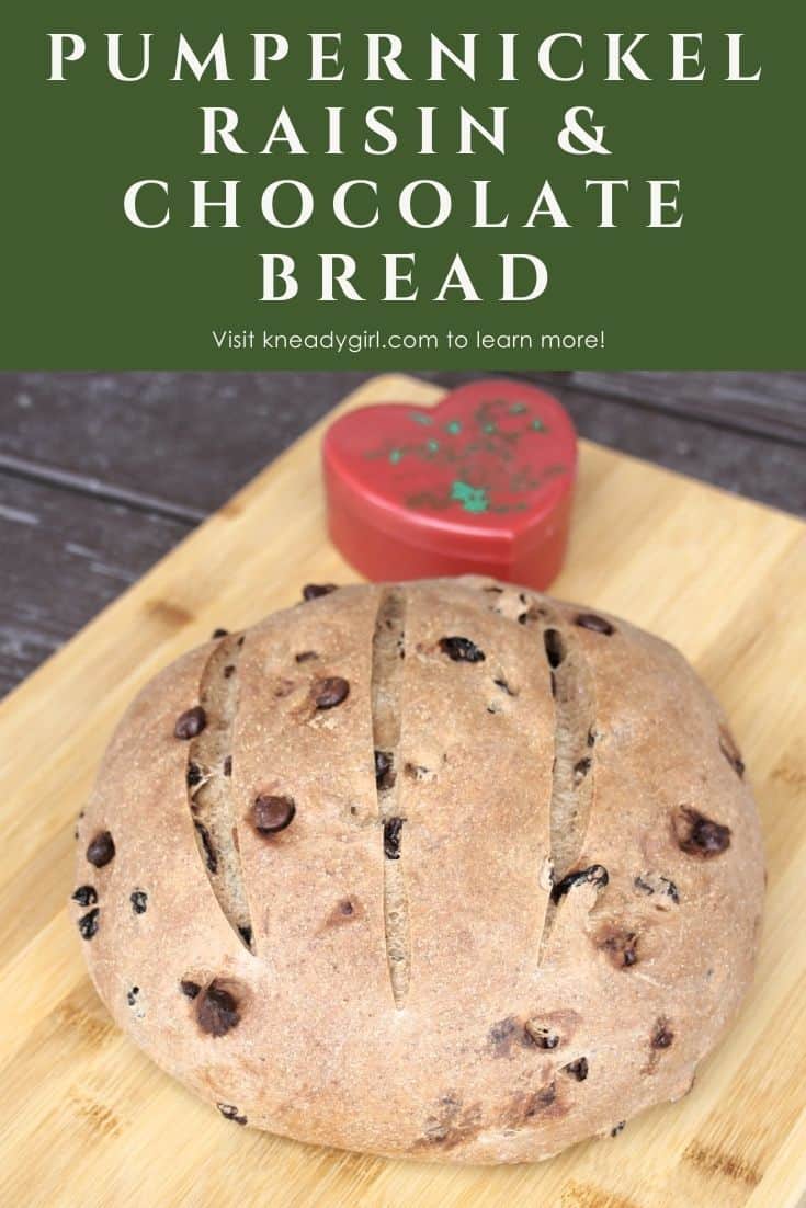 Pumpernickel Raisin Bread Kneady Girl