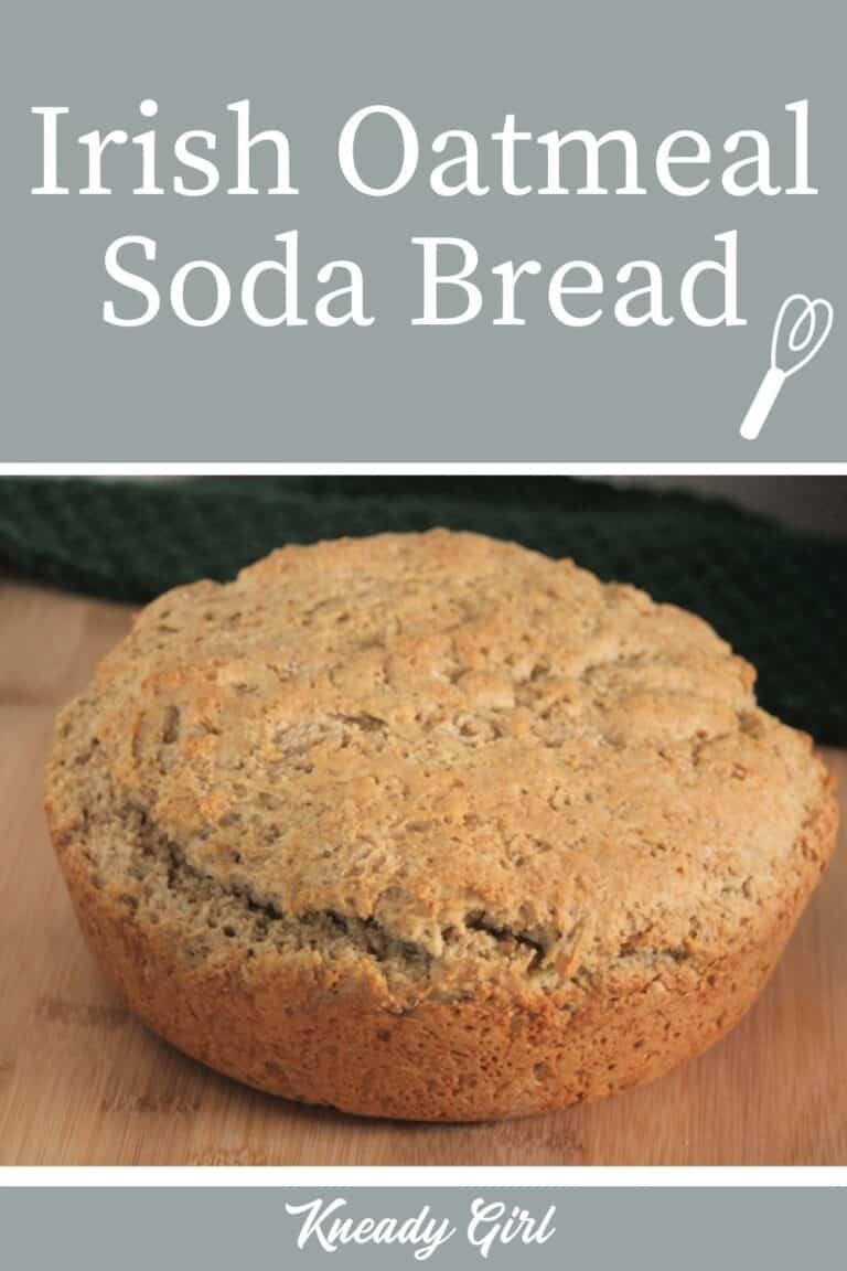 Irish Oatmeal Soda Bread Kneady Girl