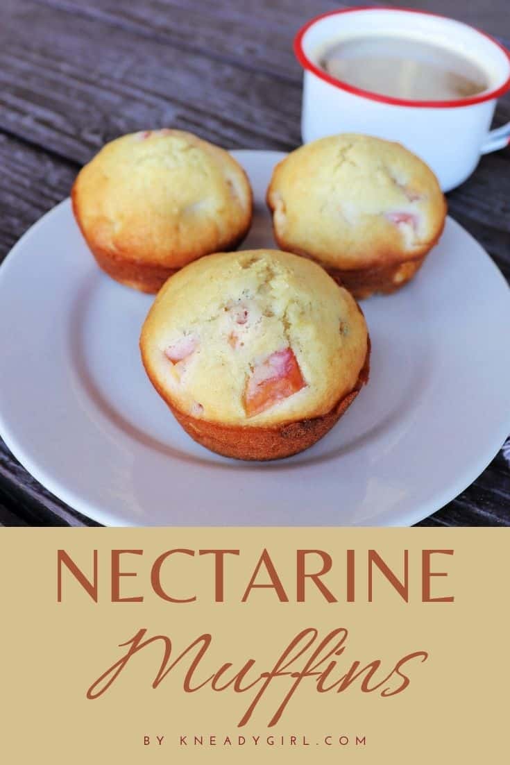 Nectarine Muffins Kneady Girl