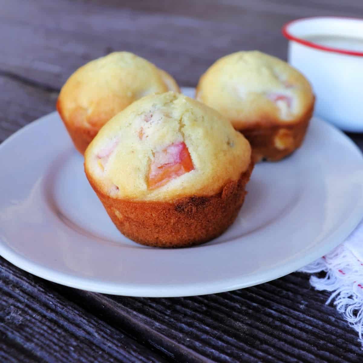 Nectarine Muffins Kneady Girl