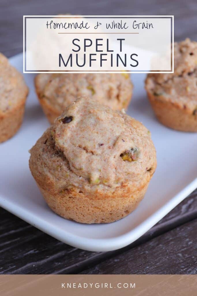 Easy Spelt Muffins - Kneady Girl