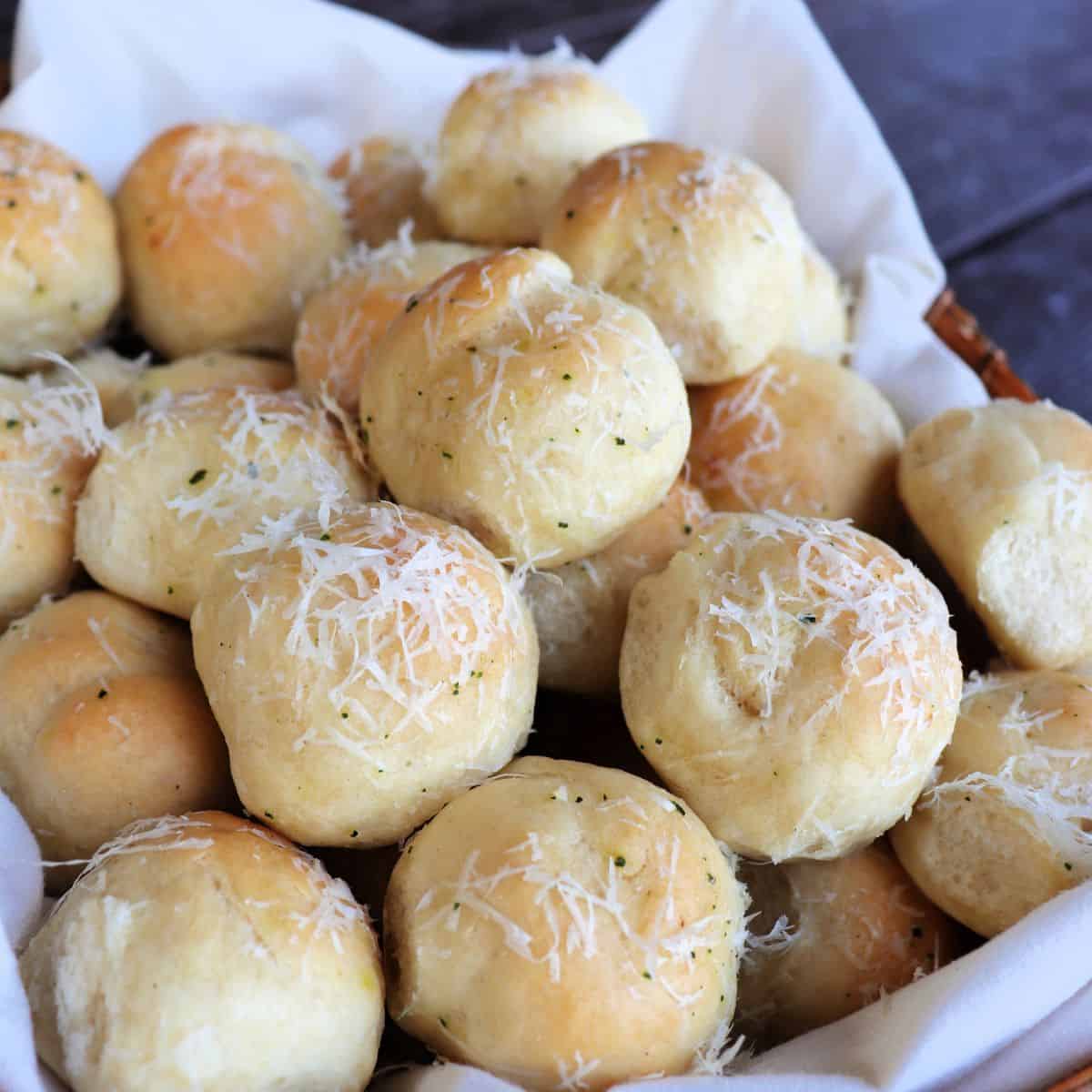Homemade Parmesan Bread Bites Kneady Girl